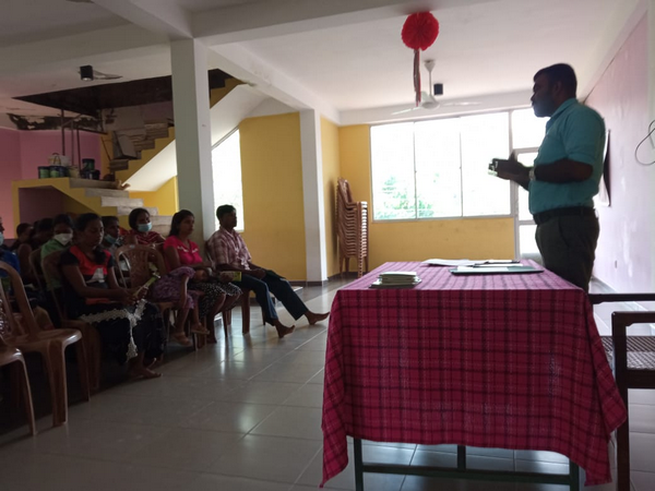 An awareness program on social security pension schemes and benefits at Homagama (2022-12-06)